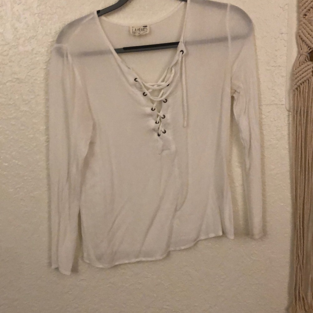 PAc SUN white long sleeve